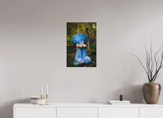 16 x 24″, Silk Indigo Milk Cap