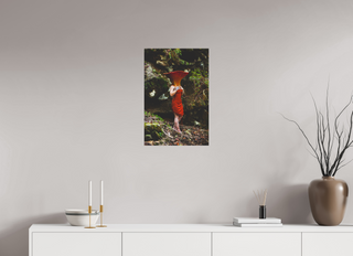 16 x 24″, Silk Chanterelle Lady