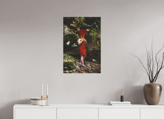 20 x 30″, Silk Chanterelle Lady