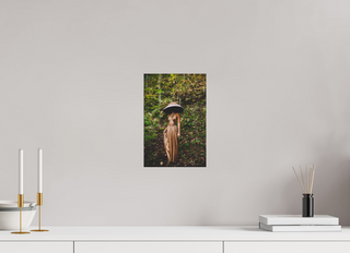8 x 12″, Silk Magic Mushroom