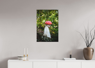 20 x 30″, Silk Amanita muscaria