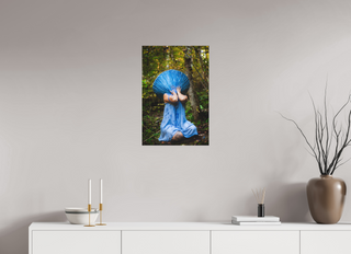 16 x 24″, Canvas Indigo Milk Cap